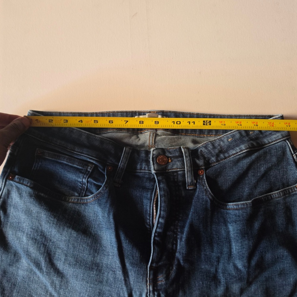 Madewell Curvy Skinny Flare Jeans Blue Medium Wash Denim 16W CKP479974478 - Picture 2 of 9